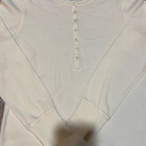 LL Bean womens Medium petite Henley